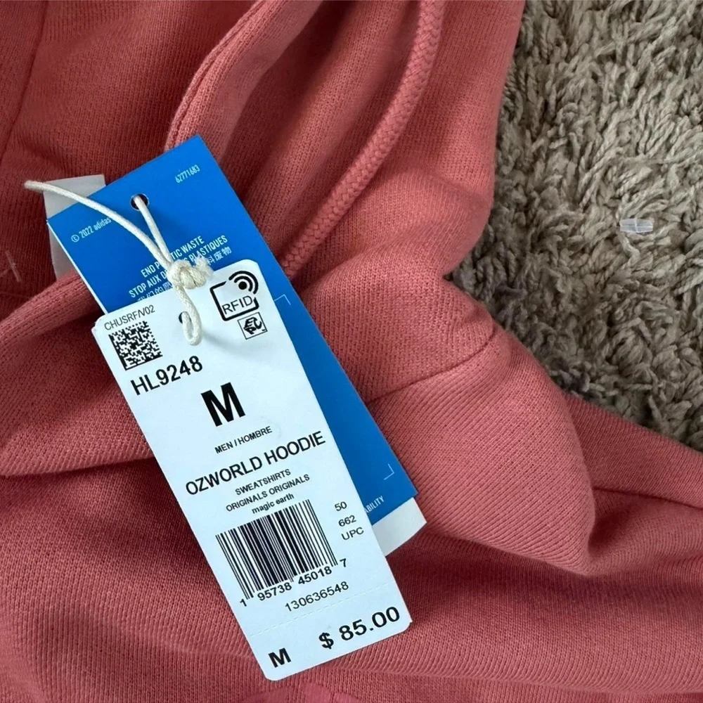 NWT Adidas Pink Ozworld Hoodie